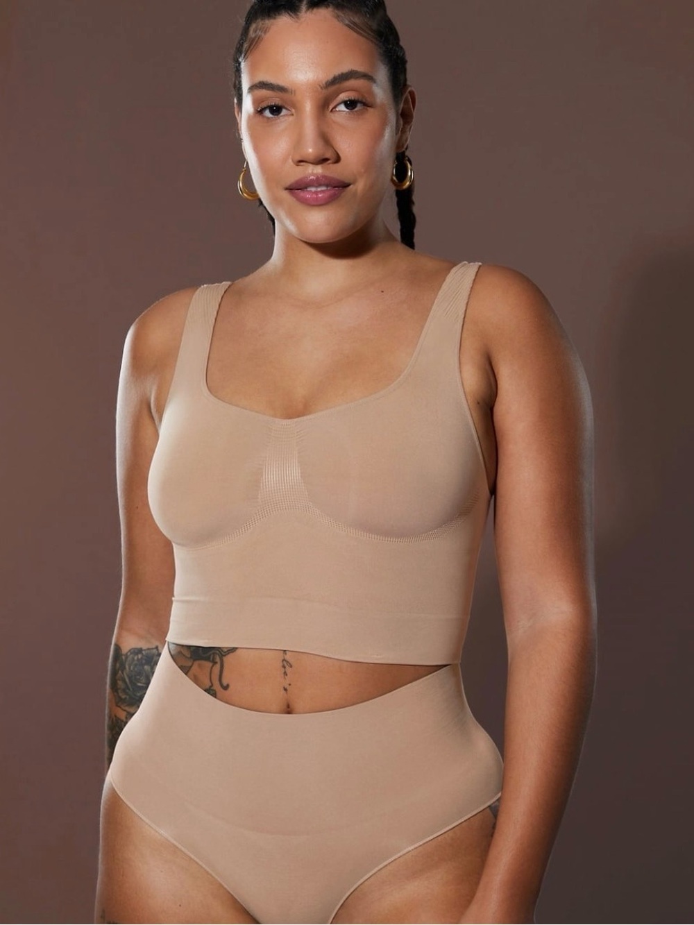 YITTY Nearly Naked Shaping MIDI Bra- 1 Brown 1 Taupe NWT